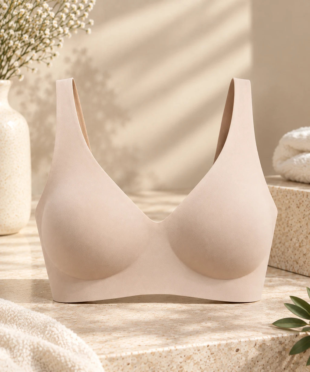 Soutien-gorge Seconde Peau sans armatures, coloris nude